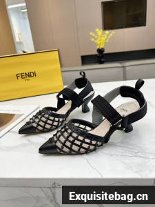 Fendi WOMENS SANDAL heel height 5.5CM 11962-2