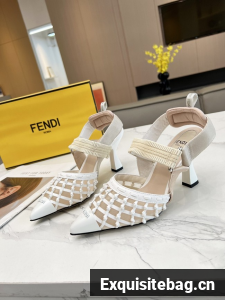 Fendi WOMENS SANDAL heel height 8.5CM 11961-3