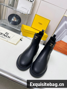 Fendi WOMENS SHORT BOOTS Lambskin 55255-3