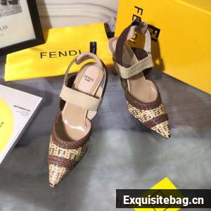 FENDI Shoes FDS00031 Heel 8.5CM