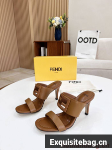 FENDI Shoes FDS00055 Heel 8CM