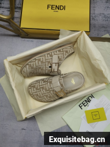 Fendi Feel leather slides 93669-5