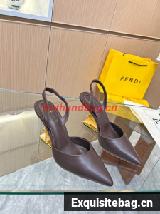 Fendi First leather high-heeled slingbacks 93254-3