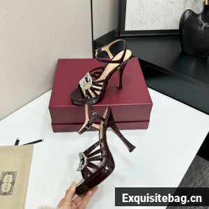 GUCCI Womens pump with crystal Interlocking G 21045-9