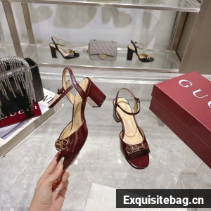 Gucci WOMENS HORSEBIT SANDAL 44938-3