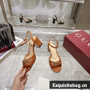 Gucci WOMENS HORSEBIT SANDAL 44938-4