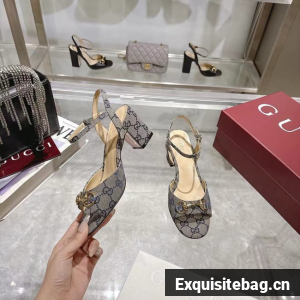 Gucci WOMENS HORSEBIT SANDAL 44938-7