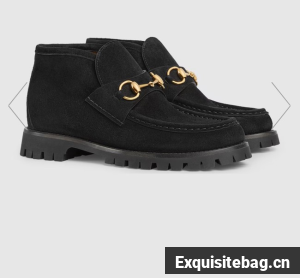 Gucci Womens Horsebit ankle boot 45020-4