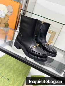 Gucci Womens Horsebit boot 45025-2
