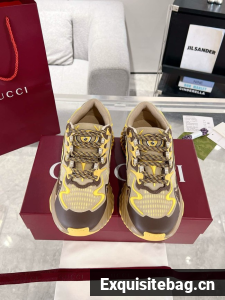 GUCCI WOMENS RIPPLE TRAINER 55776-2