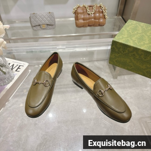 Gucci WOMENS GUCCI JORDAAN LOAFER 55273-4