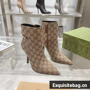 Gucci WOMENS GUCCI SIGNORIA ANKLE BOOT 55262-3