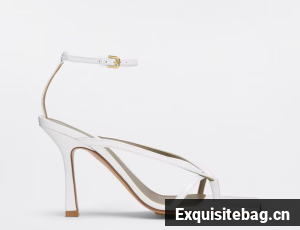 Bottega Veneta Shoes Stretch Strap Sandal BVS32036 White