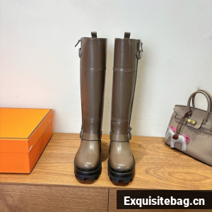 Hermes Calfskin High Boot 45108-3