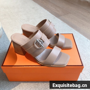 Hermes WOMENS SANDAL Heel 6.5CM 55861-1