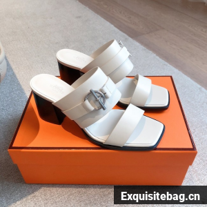 Hermes WOMENS SANDAL Heel 6.5CM 55861-3