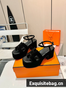 Hermes WOMENS Sandals Heel 8.5CM 55804-1