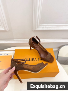 Louis Vuitton Heel 8.5CM sandals 55701-1