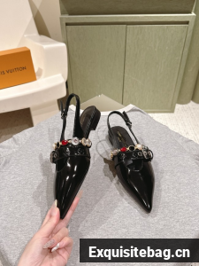 Louis Vuitton LV Vibe Slingback Flat Ballerina 1AHNAN-4