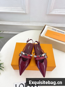 Louis Vuitton Vibe Slingback Flat Sandal 66897-1