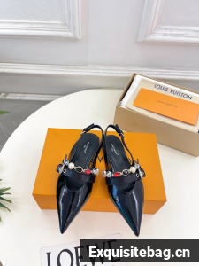 Louis Vuitton Vibe Slingback Flat Sandal 66897-2