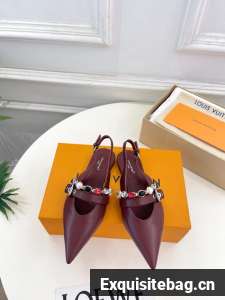 Louis Vuitton Vibe Slingback Flat Sandal 66897-4