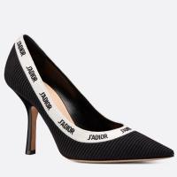Dior JAdior Pumps 100mm In Black Technical Fabric