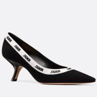 Dior JAdior Pumps 65mm In Black Technical Fabric