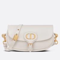Dior Bobby East West Bag In White Box Calfskin