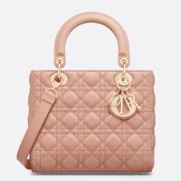 Dior Lady Dior Medium Bag in Blush Cannage Lambskin