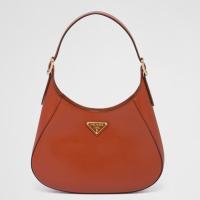 Prada Shoulder Bag in Berry Leather