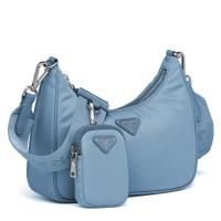 Prada Re Edition 2005 Shoulder Bag in Blue Re Nylon