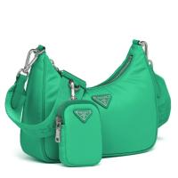 Prada Re Edition 2005 Shoulder Bag in Green Re Nylon
