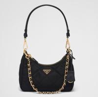 Prada Re Edition 1995 Chaine Mini Bag in Black Re Nylon
