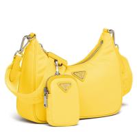 Prada Re Edition 2005 Shoulder Bag in Yellow Re Nylon