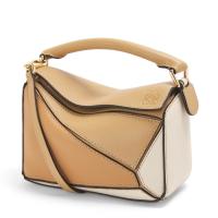 Loewe Puzzle Mini Bag In DuneWarm Desert Calfskin