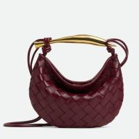 Bottega Veneta Mini Sardine Bag In Barolo Intrecciato Lambskin
