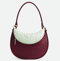 Bottega Veneta Gemelli Medium Bag in BaroloGlacier Intrecciato Lambskin