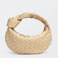 Bottega Veneta Jodie Mini Bag in Porridge Intrecciato Lambskin
