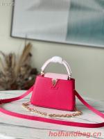 Louis Vuitton CAPUCINES MINI M20708 rose&pink