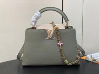 Louis Vuitton Capucines MM M22674 gray