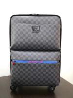 Louis Vuitton Damier Graphite canvas Universal wheel Pegase 55 N41385 black