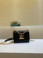 Louis Vuitton Epi Leather Twist PM M21119 Black Gold Tone