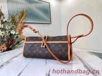 Louis Vuitton Monogram Canvas PALLAS Clutch Original Leather M40008