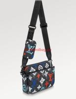 Louis Vuitton Monogram Eclipse TRIO MESSENGER M21396