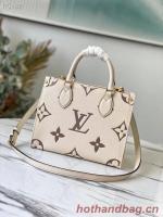 Louis Vuitton ONTHEGO PM EXCLUSIVELY ONLINE M45654 cream