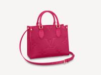 Louis Vuitton ONTHEGO PM EXCLUSIVELY ONLINE M45660 Freesia Pink