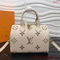 Louis Vuitton SPEEDY BANDOULIERE 25 M58947 Cream