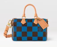 Louis Vuitton Speedy 25 Bandouliere Damier Pop N40585 Blue