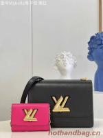 Louis Vuitton TWIST PM M59886 BlackFuchsia